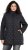 Ulla Popken HYPRAR Water-Repellent Quilted Jacket Black - Geci - 