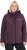 Ulla Popken HYPRAR Softshell Fleece Lined Jacket Dark Blackberry - Curele damă - 