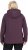 Ulla Popken HYPRAR Softshell Fleece Lined Jacket Dark Blackberry - Curele damă - 
