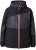 Ulla Popken Neon Ripple Performance Snow Jacket Black - Geci - 