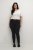 Kaffe Curve Laurina Blugi Denim negru spălat - Blugi & Pantaloni pentru Femei Mărimi Mari – Plus Size - 
