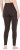 Ulla Popken Basic Stretch Knit Ankle Length Leggings Pine Brown - Blugi & Pantaloni pentru Femei Mărimi Mari – Plus Size - 