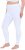 Ulla Popken Basic Stretch Knit Ankle Length Leggings Snow White - Blugi & Pantaloni pentru Femei Mărimi Mari – Plus Size - 