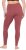 Ulla Popken Basic Stretch Knit Ankle Length Leggings Brick Red - Blugi & Pantaloni pentru Femei Mărimi Mari – Plus Size - 