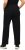 Ulla Popken Pull On Knit Straight Leg Pocket Pants Black - ÎMBRĂCĂMINTE FEMEI 40-66 - 