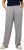 Ulla Popken Pull On Knit Straight Leg Pocket Pants Light Grey Melange - Blugi & Pantaloni pentru Femei Mărimi Mari – Plus Size - 