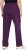 Ulla Popken Pull On Knit Straight Leg Pocket Pants Dark Blackberry - Blugi & Pantaloni pentru Femei Mărimi Mari – Plus Size - 