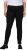 Ulla Popken Denim Look All Elastic Pocket Sienna Jeggings Black - Blugi & Pantaloni pentru Femei Mărimi Mari – Plus Size - 