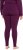 Ulla Popken Quick Dry Moisture Wicking Stretch Ski Leggings Grape Red - Blugi & Pantaloni pentru Femei Mărimi Mari – Plus Size - 