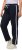 Ulla Popken Side Stripe Adjustable Drawstring Waist Joggers Navy - Blugi & Pantaloni pentru Femei Mărimi Mari – Plus Size - 