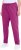 Ulla Popken Basic Drawstring Elastic Waist Cotton Blend Joggers Berry - Blugi & Pantaloni pentru Femei Mărimi Mari – Plus Size - 