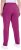 Ulla Popken Basic Drawstring Elastic Waist Cotton Blend Joggers Berry - Blugi & Pantaloni pentru Femei Mărimi Mari – Plus Size - 
