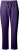 Ulla Popken Basic Drawstring Elastic Waist Cotton Blend Joggers Deep Violet - Blugi & Pantaloni pentru Femei Mărimi Mari – Plus Size - 