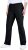 Ulla Popken Bengaline Elastic Waist Thermal Pants Black - Blugi & Pantaloni pentru Femei Mărimi Mari – Plus Size - 