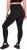 Ulla Popken Lightfit Quick Drying Leggings Black - Blugi & Pantaloni pentru Femei Mărimi Mari – Plus Size - 
