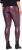 Ulla Popken Metallic Faux Leather Leggings Plum - Blugi & Pantaloni pentru Femei Mărimi Mari – Plus Size - 