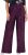 Ulla Popken Wide Leg Sequined Pants Mulberry - Blugi & Pantaloni pentru Femei Mărimi Mari – Plus Size - 