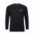 North Latitude Py Jersey O-Neck Long Sleeve Black - Tricouri mânecă lungă - Tricouri mânecă lungă mărimi mari