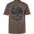 JP1880 T-Shirt Short Sleeve Alaska Dark Brown - Tricouri - Tricouri Bărbați Mărimi Mari