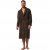JP1880 Bathrobe Extra Soft Terry Cloth Brown - Lenjerie intimă & costum baie - Lenjerie Intimă Bărbați Mărimi Mari