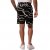 JP1880 Bermuda Shorts Soft Viscose All-over Print Black - Pantaloni scurți - Pantaloni Scurți Mărimi mari Bărbați 