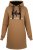 Nora Mikken KADRI Long Hoodie Camel - Pulovere & hanorace - 