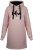 Nora Mikken KADRI Long Hoodie PINK - Pulovere & hanorace - 