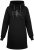 Nora Mikken KADRI WHITE Long Hoodie Black - Pulovere & hanorace - 