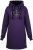 Nora Mikken KADRI WHITE Long Hoodie Purple - Pulovere & hanorace - 