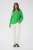 Kaffe Curve Metty Pullover Bright Green - Pulovere tricotate - 
