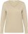 Kaffe Curve Lizzy Long Sleeve Pullover Feather Grey Melange - Pulovere tricotate - 