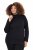 Ulla Popken Basic Long Sleeve Slim Fit Turtleneck Black - Pulovere & hanorace - Bluze, Hanorace & Tricotaje Comode