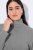 Ulla Popken Basic Long Sleeve Slim Fit Turtleneck Light Grey Melange - Pulovere & hanorace - Bluze, Hanorace & Tricotaje Comode
