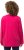 Ulla Popken Back To Basics V-Neck Relaxed Fit Cotton Tee Magenta Pink - Tricouri - 