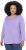 Ulla Popken Back To Basics V-Neck Relaxed Fit Cotton Tee Pale Lilac - Tricouri - 
