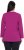 Ulla Popken Back To Basics V-Neck Relaxed Fit Cotton Tee Berry - Tricouri - 