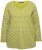 Ulla Popken Allover Graphic Long Sleeve Tee Avocado Green - Tricouri imprimate pentru femei - 