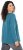 Ulla Popken Dream Rhinestone Lettering Long Sleeve Tee Teal - Tricouri imprimate pentru femei - 