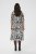 Kaffe Curve Alia Shirt Dress Black Chalk Animal - Rochii midi - 