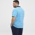 North Latitude Polo Pique Printed Turquoise - Tricouri polo - Tricouri Polo Bărbați Mărimi Mari