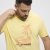 North Latitude T-Shirt Printed Yellow - Tricouri - Tricouri Bărbați Mărimi Mari