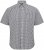 North Latitude Shirt Short Sleeve Checked Grey - Cămăși - Cămăși Bărbați Mărimi Mari