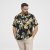 North Latitude Shirt Short Sleeve Printed Allover Black - Cămăși - Cămăși Bărbați Mărimi Mari