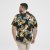 North Latitude Shirt Short Sleeve Printed Allover Black - Cămăși - Cămăși Bărbați Mărimi Mari