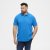 North Latitude Polo Short Sleeve Blue - Tricouri polo - Tricouri Polo Bărbați Mărimi Mari