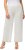 Ulla Popken Layered Chiffon Wide Leg Pants White - Blugi & Pantaloni pentru Femei Mărimi Mari – Plus Size - 