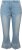 Ulla Popken Cropped Flared Eyelet Jeans Light Blue - Blugi & Pantaloni pentru Femei Mărimi Mari – Plus Size - 