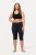 Ulla Popken Stretch Knit Bike Shorts Blue - Ulla Popken - Ulla Popken Îmbrăcăminte Plus-Size