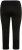 Ulla Popken Basic Stretch Knit Capris Black - Blugi & Pantaloni pentru Femei Mărimi Mari – Plus Size - 