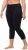 Ulla Popken Basic Stretch Knit Capris Navy - Blugi & Pantaloni pentru Femei Mărimi Mari – Plus Size - 
